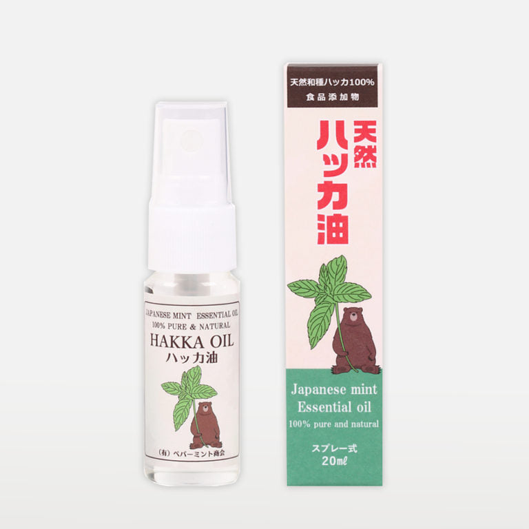 天然ハッカ油スプレー20ml