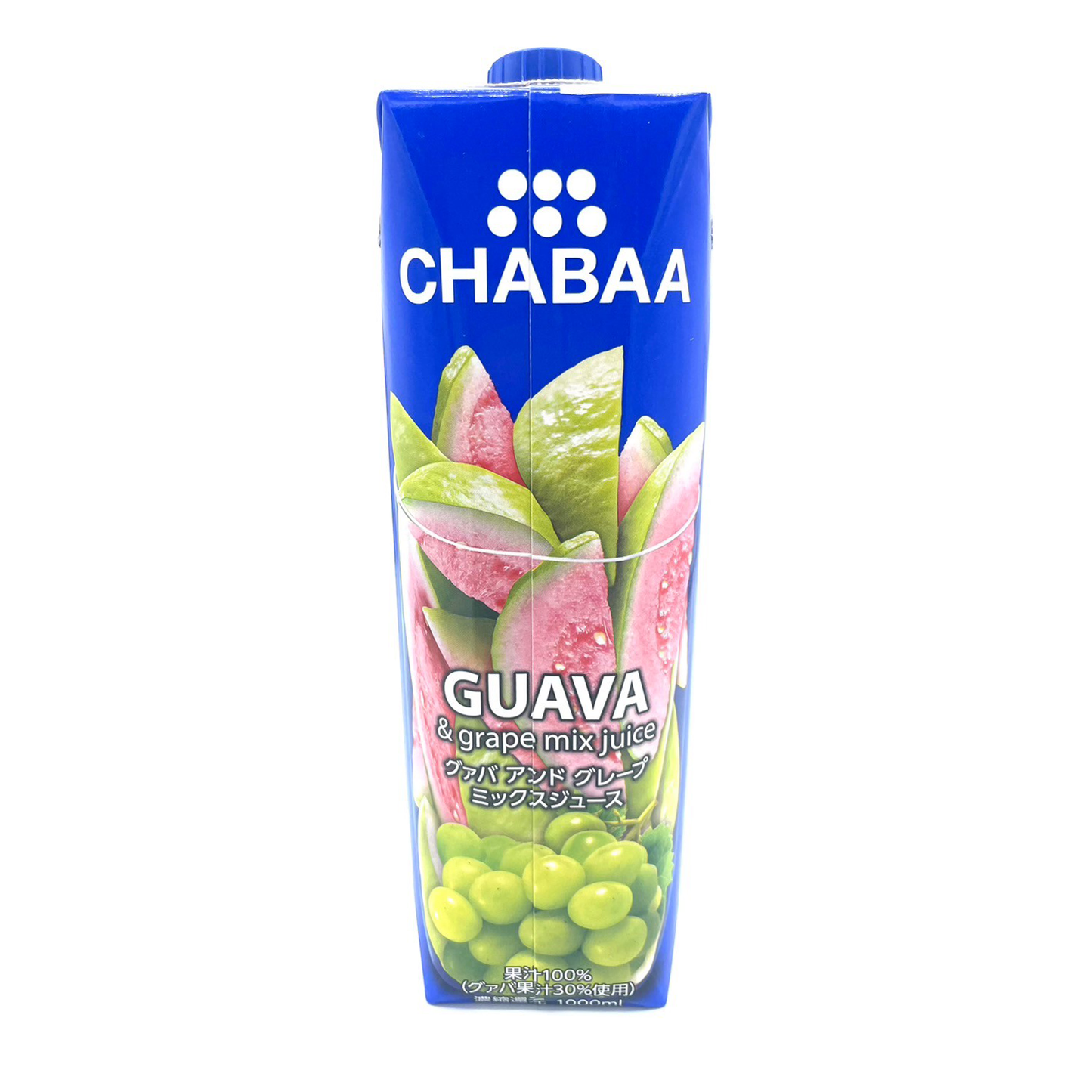 1L CHABAA100%ミックスジュース グァバ