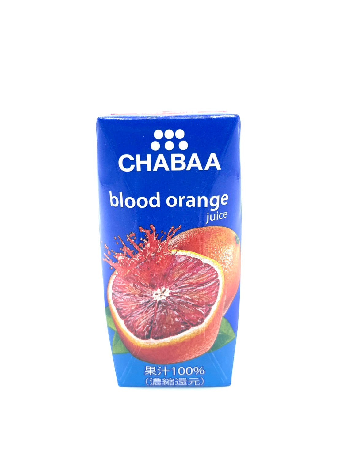 CHABAA100%ジュース ブラッドオレンジ