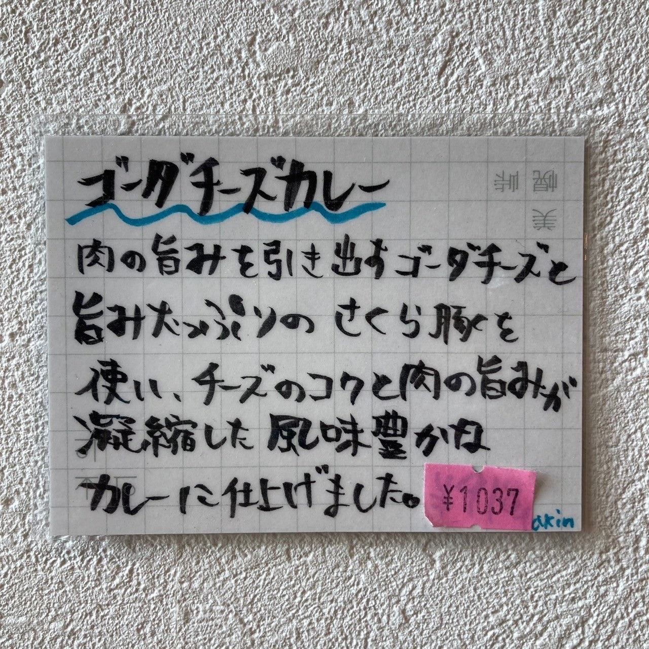 ゴーダチーズカレー（箱）