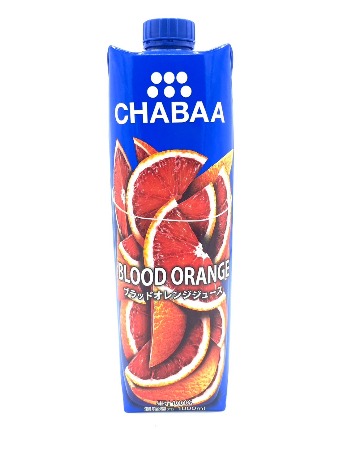 1L CHABAA100%ジュース ブラッドオレンジ