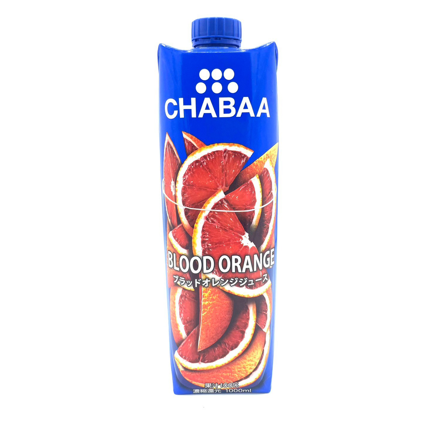 1L CHABAA100%ジュース ブラッドオレンジ